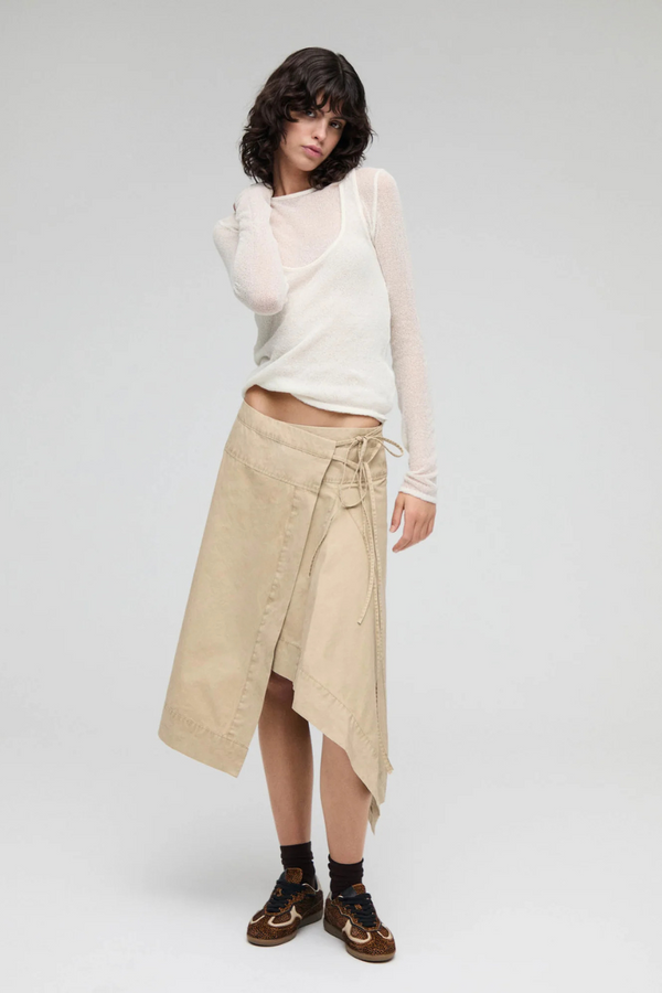 Rife Soft Tan Leather Sneaker