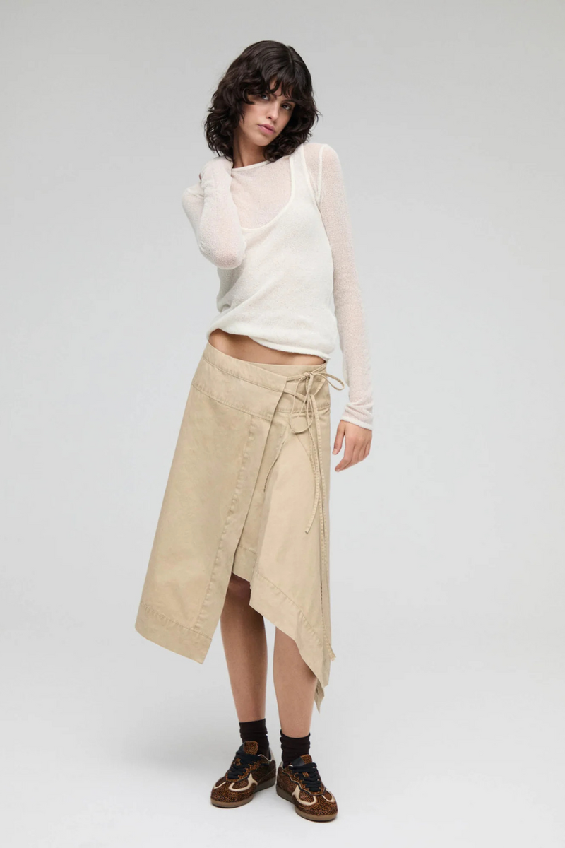 Rife Soft Tan Leather Sneaker