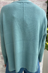 N99W Cardigan Sicily Blue