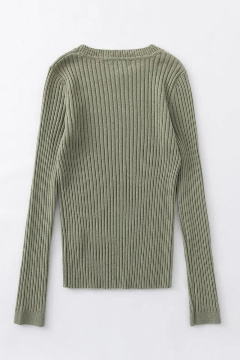 N289C Pullover Dark Moss