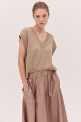 The Maxi Skirt Mocha