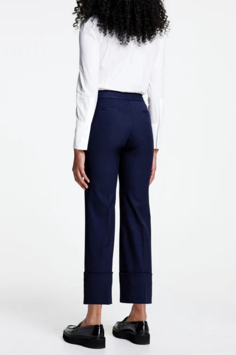 Cuffed Flood Pant Deep Navy