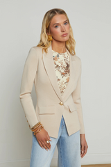 Chamberlain Knit Blazer Champagne/ Gold