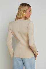 Chamberlain Knit Blazer Champagne/ Gold