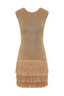 Breeze Knit Mini Dress Rose Gold
