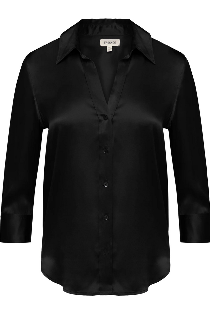 Dani Silk Blouse Black
