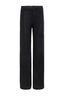 Clayton Coated Wide Leg Jean Noir