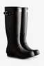 Original Tall Tri Colour Logo Boot Black