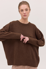 The Classic Crew Jumper Espresso
