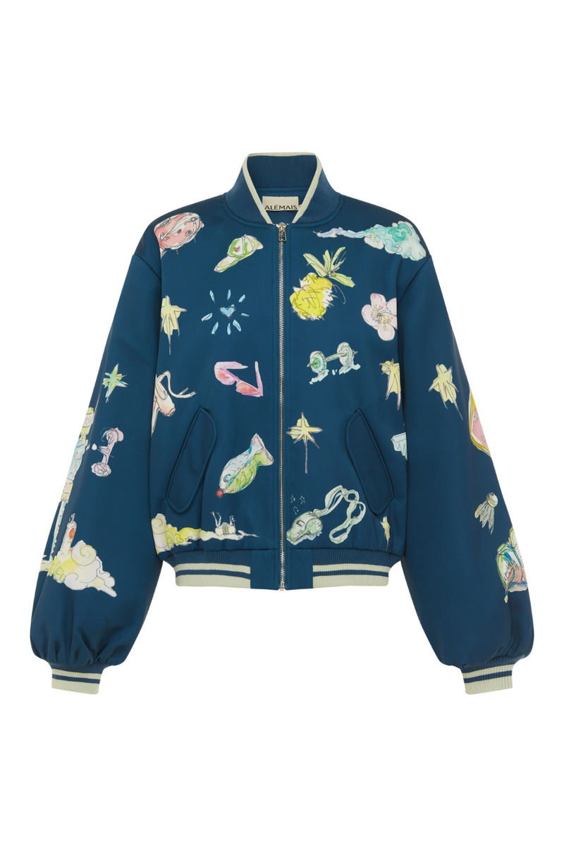 Daria Bomber Jacket Ink