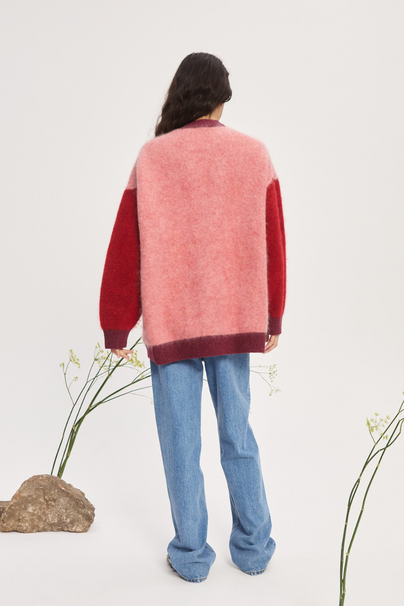 Court Cardigan Pink