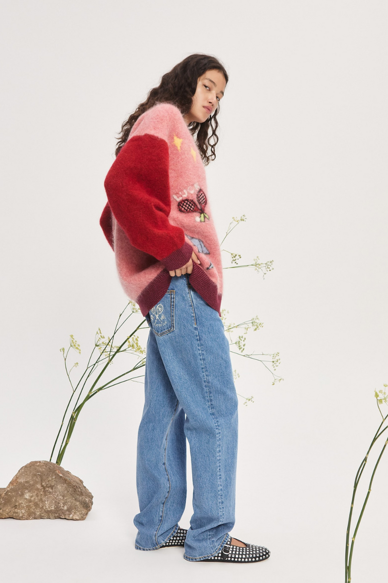 Court Cardigan Pink