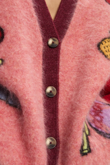 Court Cardigan Pink