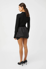 Ashlar Knit Bodysuit Black