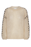 Catia Mohair Stitch Pullover Almond