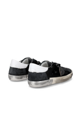 PRSX Low Man Foxy Lamine Noir Argent