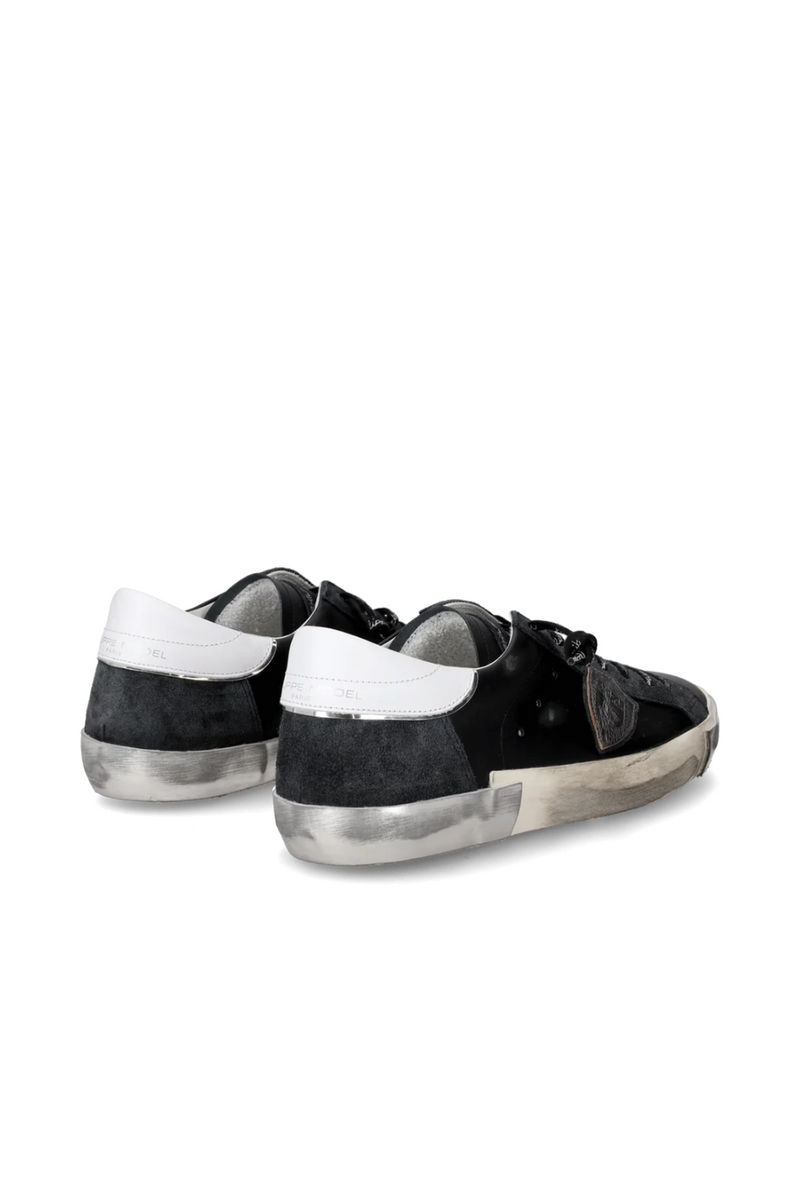 PRSX Low Man Foxy Lamine Noir Argent