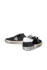 PRSX Low Man Foxy Lamine Noir Argent
