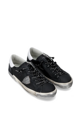 PRSX Low Man Foxy Lamine Noir Argent