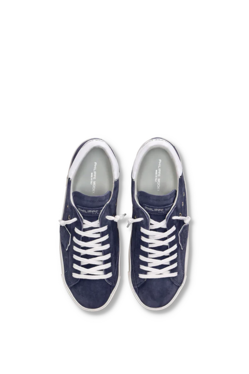 PRSX Low Man Nubuck Lave Bleu
