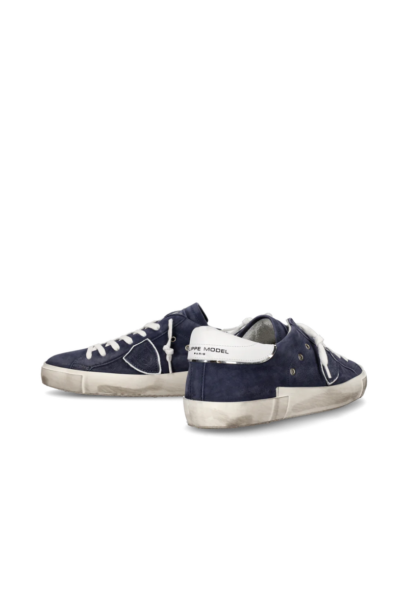 PRSX Low Man Nubuck Lave Bleu