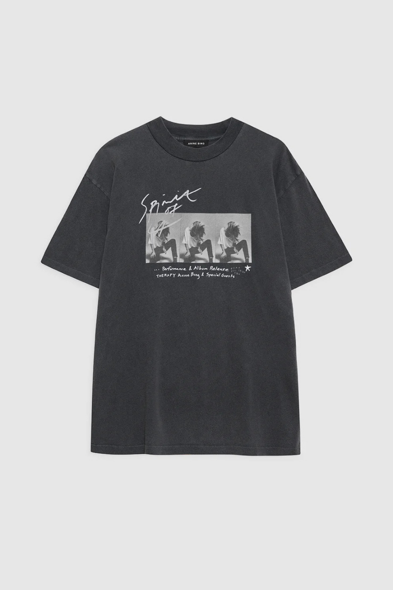 Ashton Tee Concert Washed Black