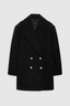 Glenn Peacoat Black
