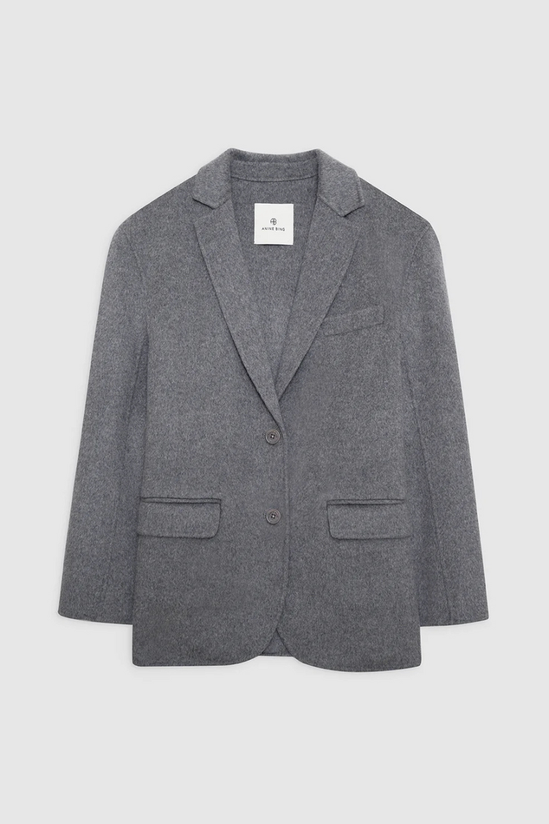 Quinn Blazer Heather Grey