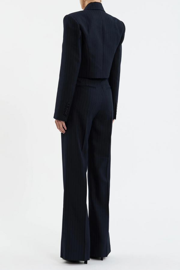 Maxwell Crop Blazer Navy