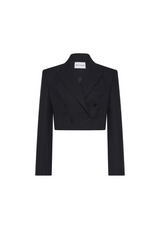 Maxwell Crop Blazer Navy