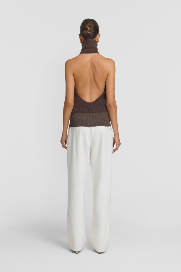 Alberta Knit Top Cocoa