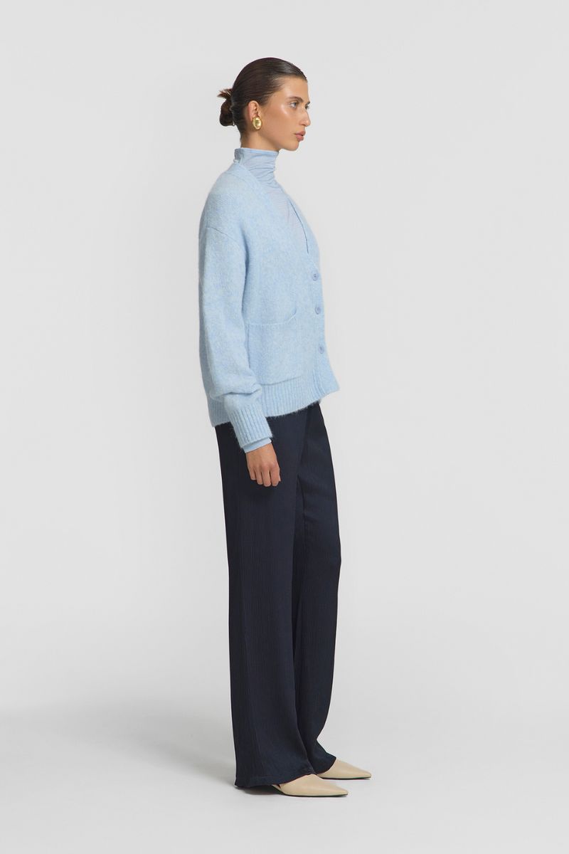 Quebec Cardi Cerulean
