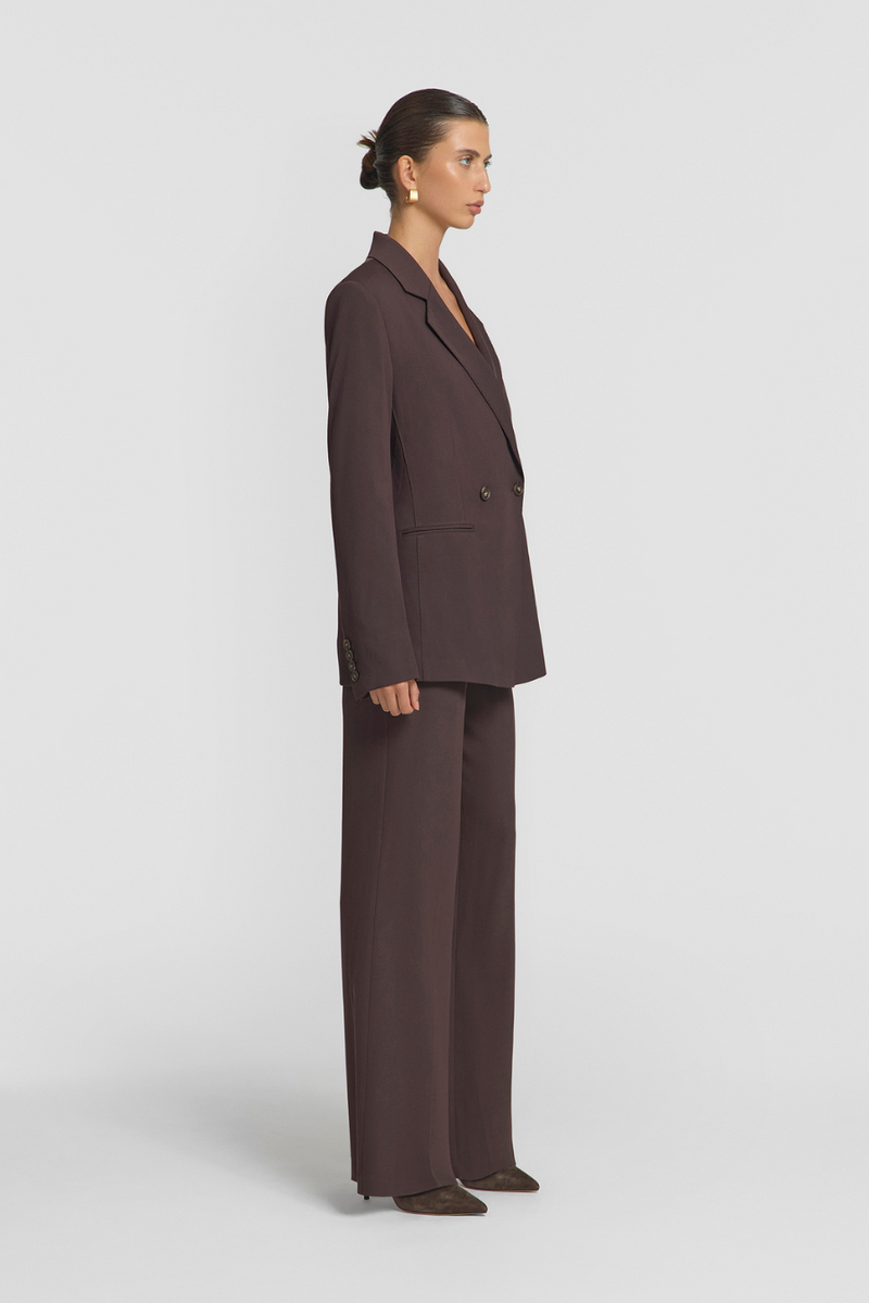 Captivate Blazer Cocoa