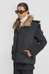 Morpheus Puffer Vest Black