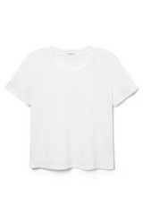 Harley Cotton Boxy Crew Tee White