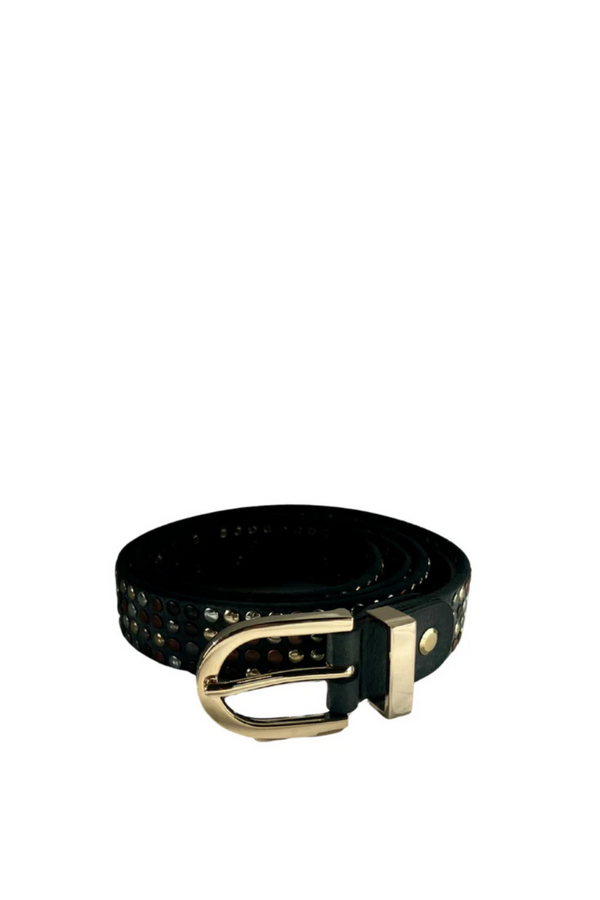 Dallas Studded Belt Nero