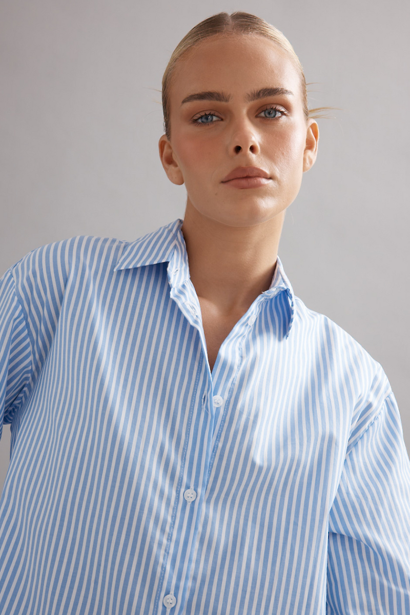 Vienna Shirt Blue Stripe