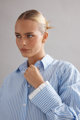 Vienna Shirt Blue Stripe