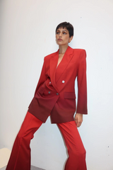 Cherry Night Oversized Blazer