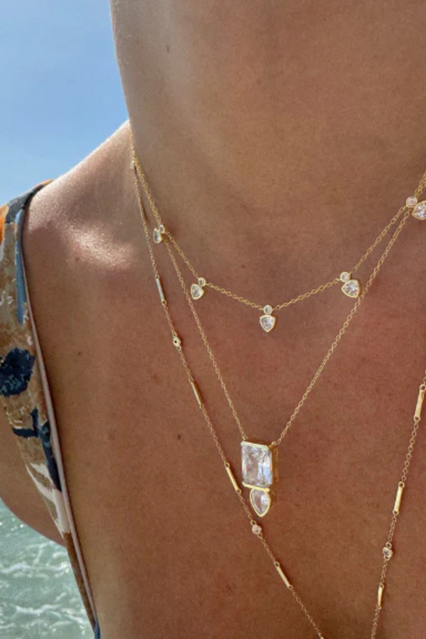 Shaker Necklace Gold
