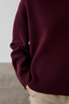 Nico Oversized Sweater Mulberry