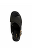 Ophelia Wedge Black / Black Leather