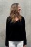 Jessie V-Neck Sweater Black