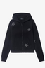 Mia Zip Sweatshirt Black