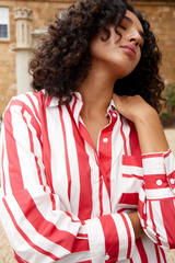 Buddy Shirt Ruby Antique White
