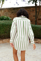 Buddy Shirt Multi Antique Stripe