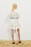 Giulia Embroidered Mini Dress Cream