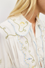 Giulia Embroidered Mini Dress Cream
