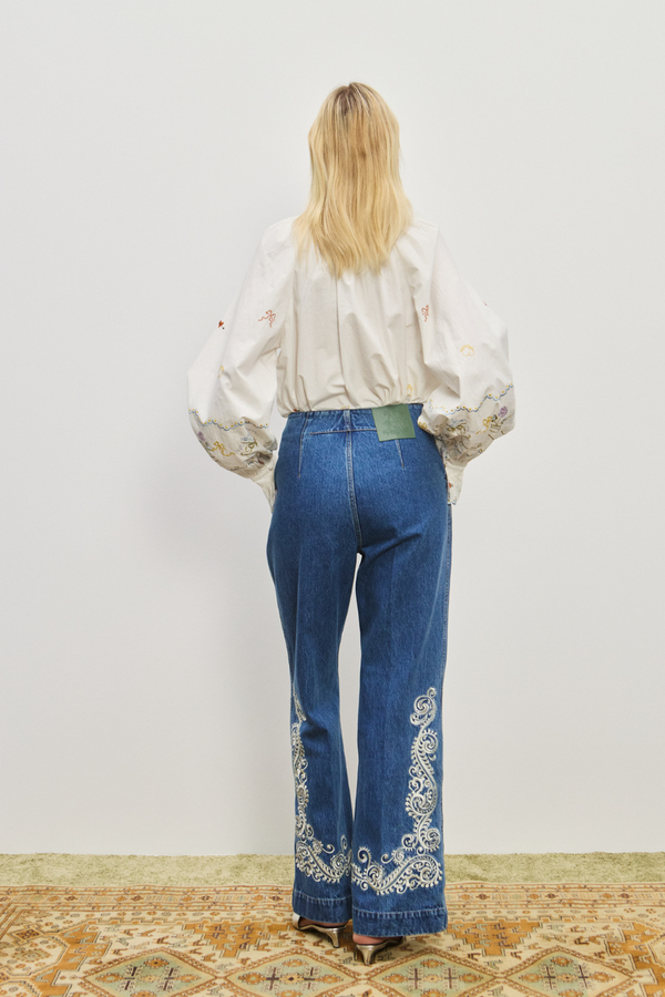 Giulia Embroidered Blouse