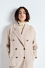 Dadoulove Coat Greige